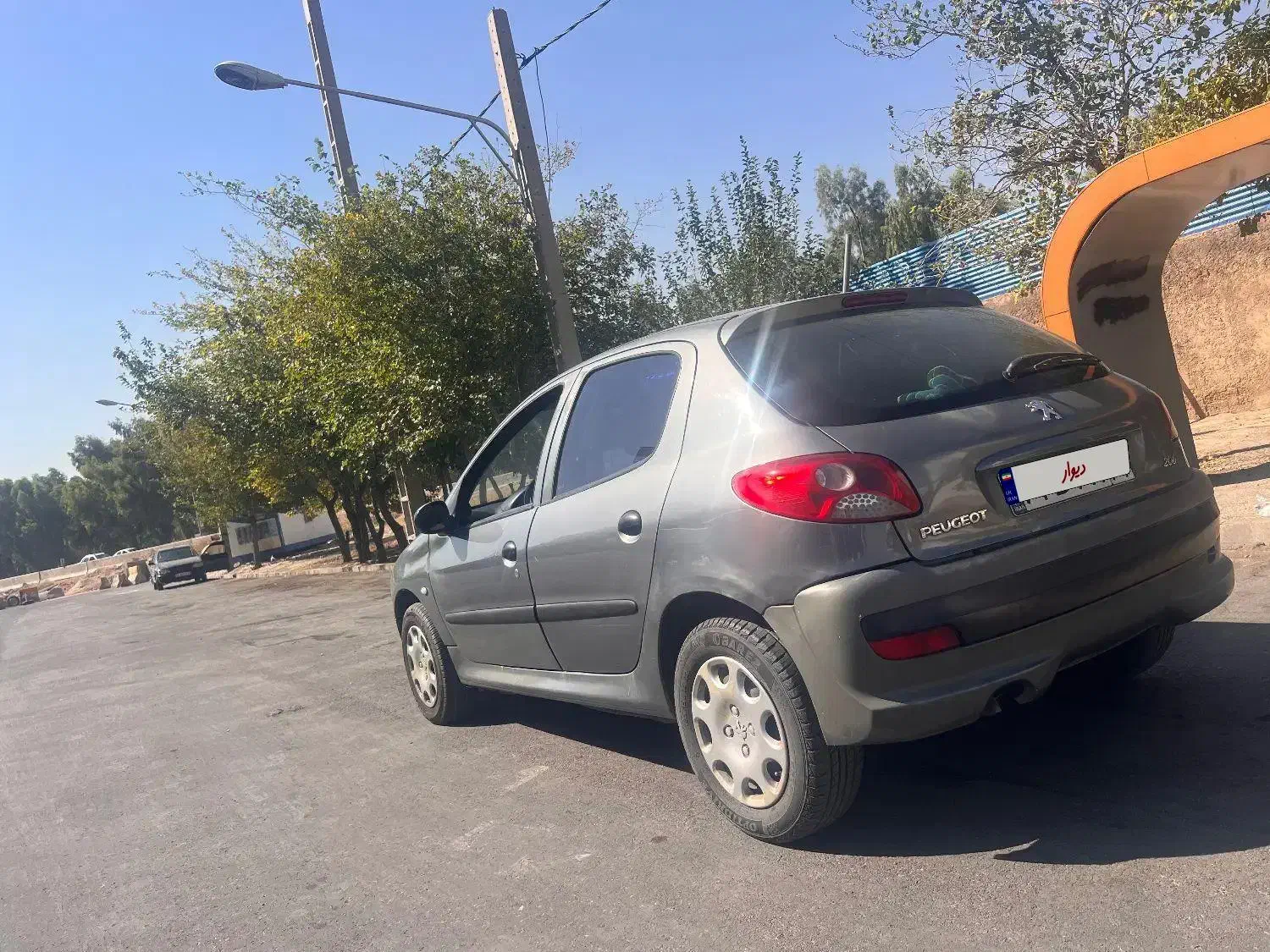 ۲۰۶ تیپ ۶ اتومات مدل ۸۸|خودرو سواری و وانت|شیراز, جانبازان|دیوار