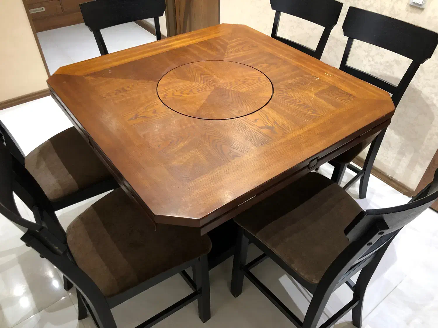 میز ناهار خوری ۶ نفره مالزی وارداتی|میز و صندلی غذاخوری|شیراز, ستارخان|دیوار