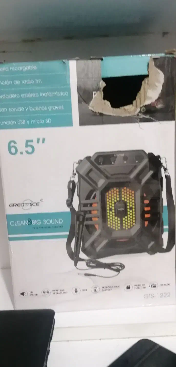 اسپیکر 6.7اینچ|پخش‌کننده همراه|نیشابور, شهرک ولیعصر|دیوار