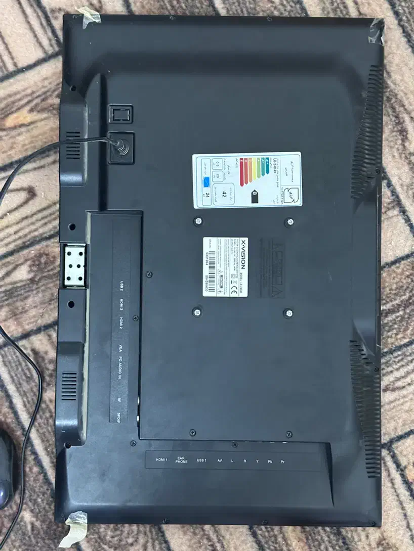 مانیتور ایکس ویژن 24 اینچ مدل d40|تلویزیون و پروژکتور|زابل, |دیوار