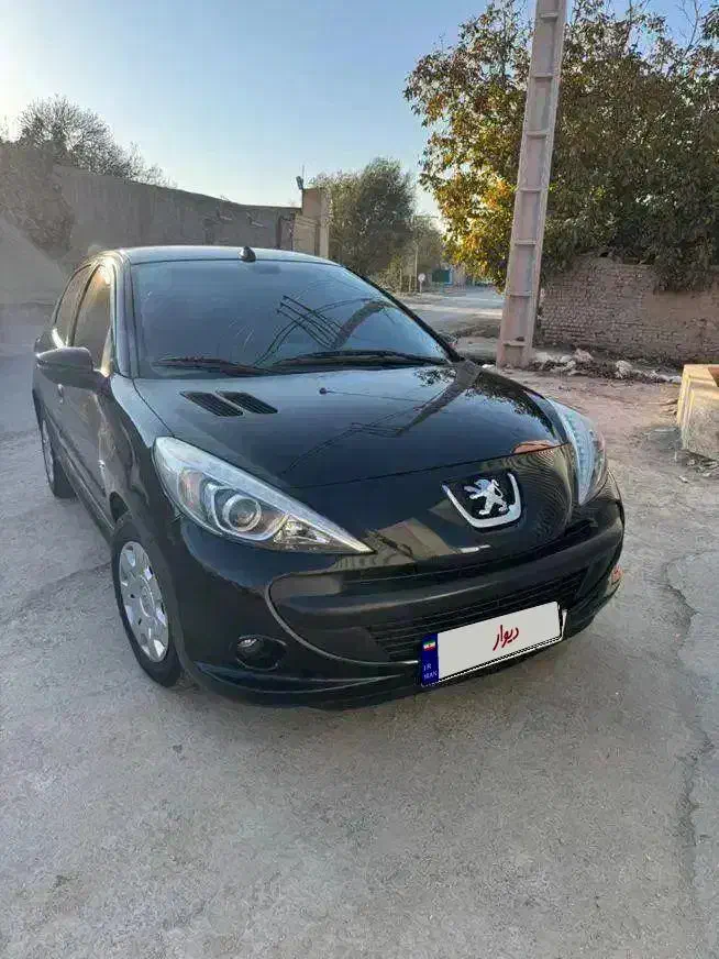 ۲۰۷ سقف فلز،فرمان برقی|خودرو سواری و وانت|بجنورد, |دیوار