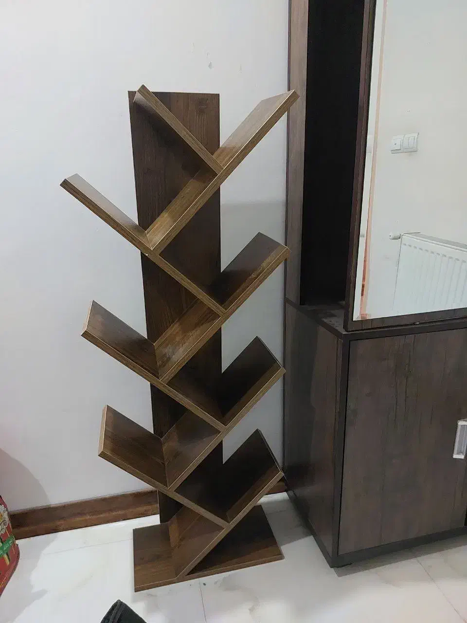 کمد و کتابخونه|کتابخانه، شلف، قفسه‌های دیواری|اسلام‌شهر, شهرک واوان|دیوار