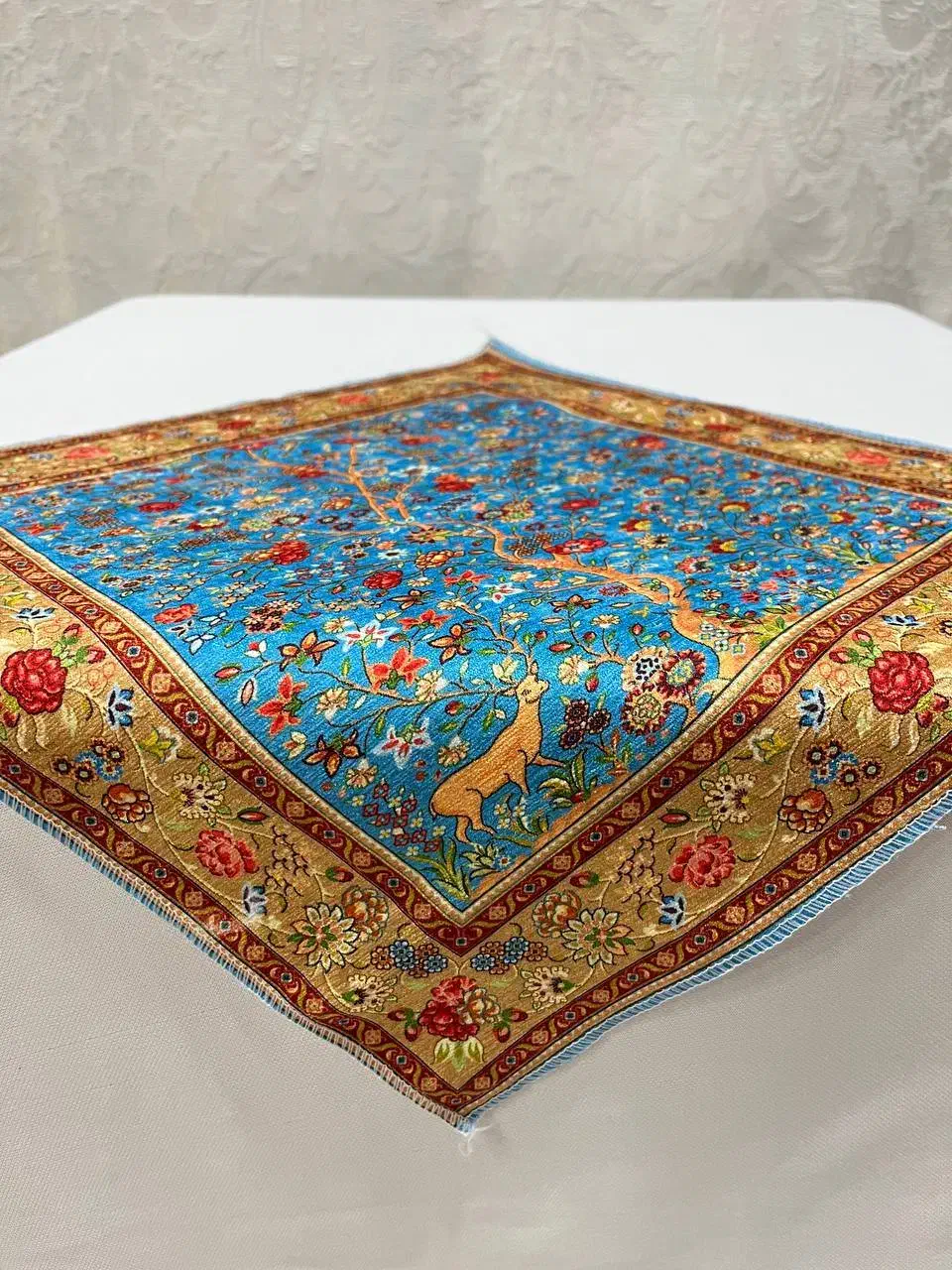 رومیزی و عسلی و گنجه سایز ۴۰ در ۴۰|پرده، رانر، رومیزی|زاهدان, |دیوار