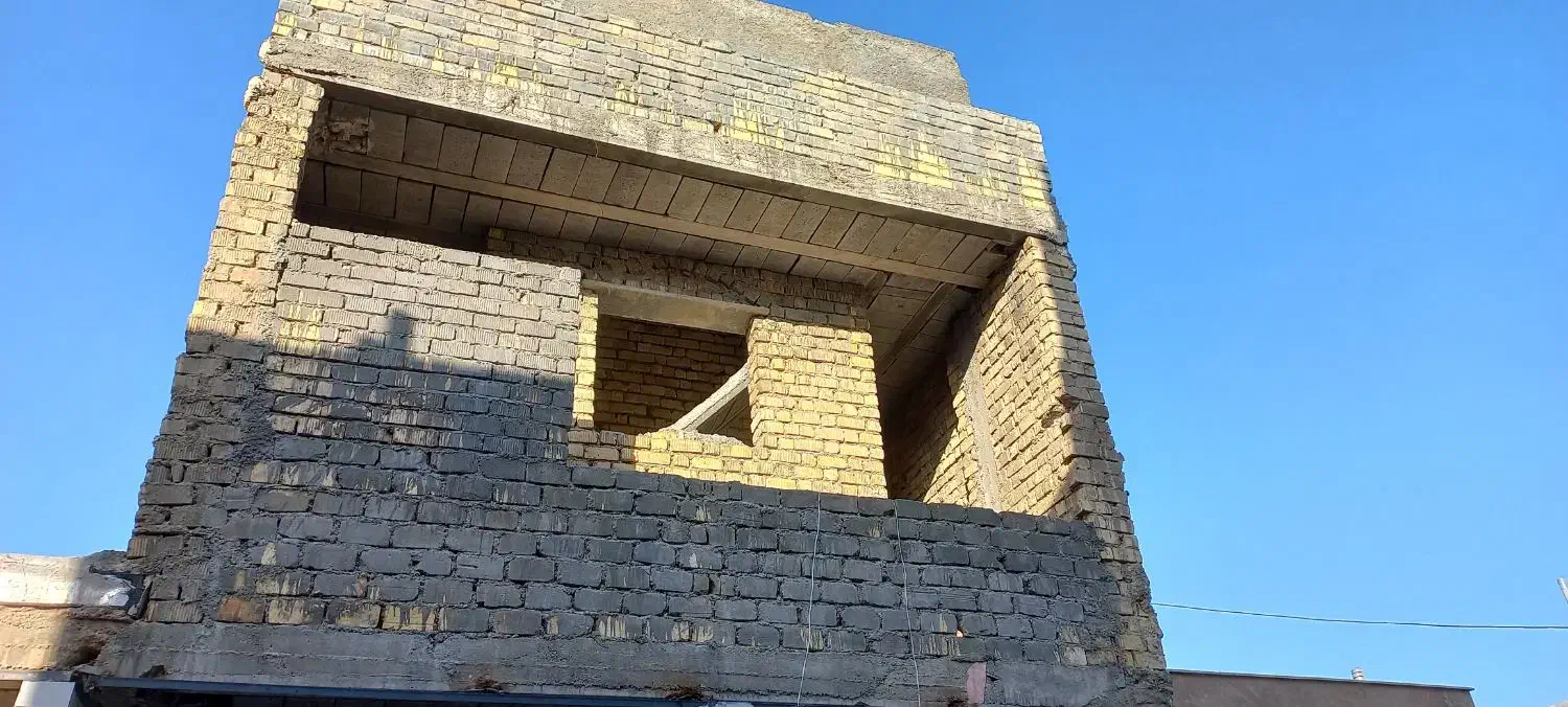 اسکلت۸۵متر طبقه بالا ماه فیروزان|فروش زمین و ملک کلنگی|طسوج, |دیوار