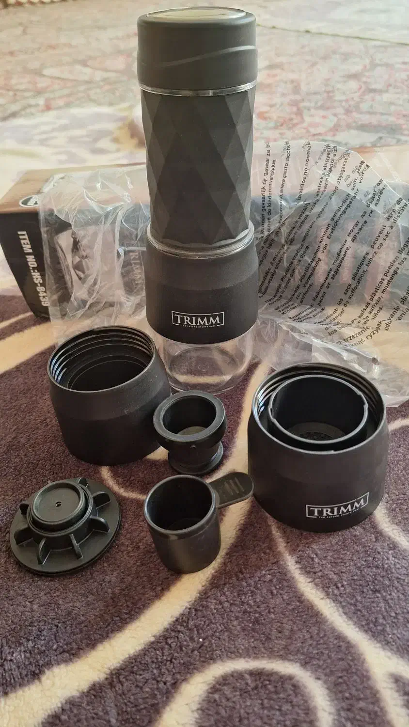 قهوه سازِ مسافرتی به همراه آسیاب قهوه|قوری، کتری، قهوه‌ساز دستی|آران و بیدگل, |دیوار