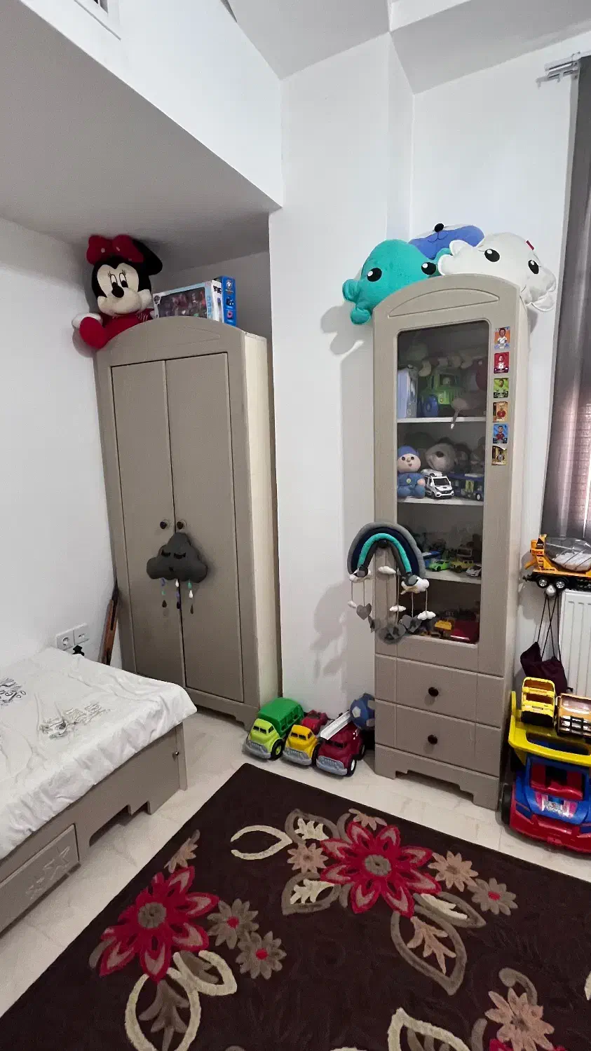 سرویس خواب نوزاد وکودک|تخت و سرویس خواب|یزد, |دیوار