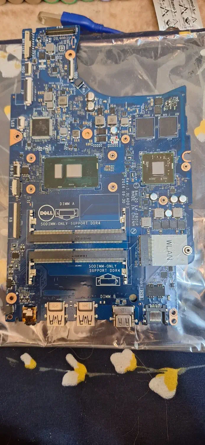 مادربرد لپ تاپ دل COREI7و باطری لپ تاپ دل|قطعات و لوازم جانبی رایانه|کرج, آق تپه|دیوار