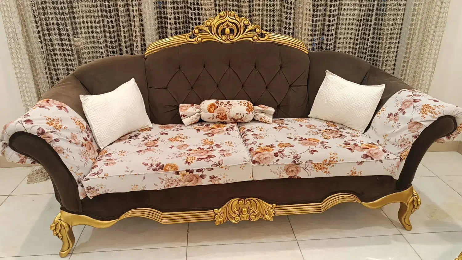 مبل سلطنتی ۷ نفره|مبلمان خانگی و میز عسلی|فردیس, فردیس|دیوار