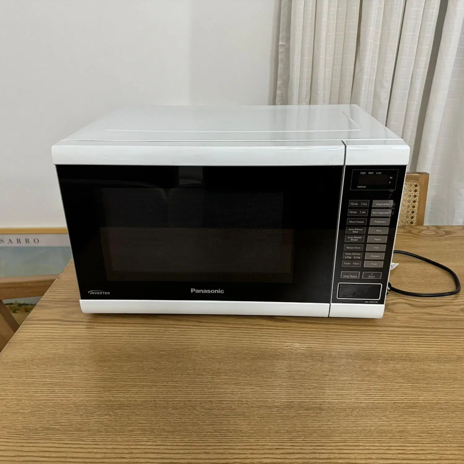 مایکروویو ۳۲ لیتر پاناسونیک NN-ST651|اجاق گاز و لوازم برقی پخت‌وپز|تهران, گرگان|دیوار