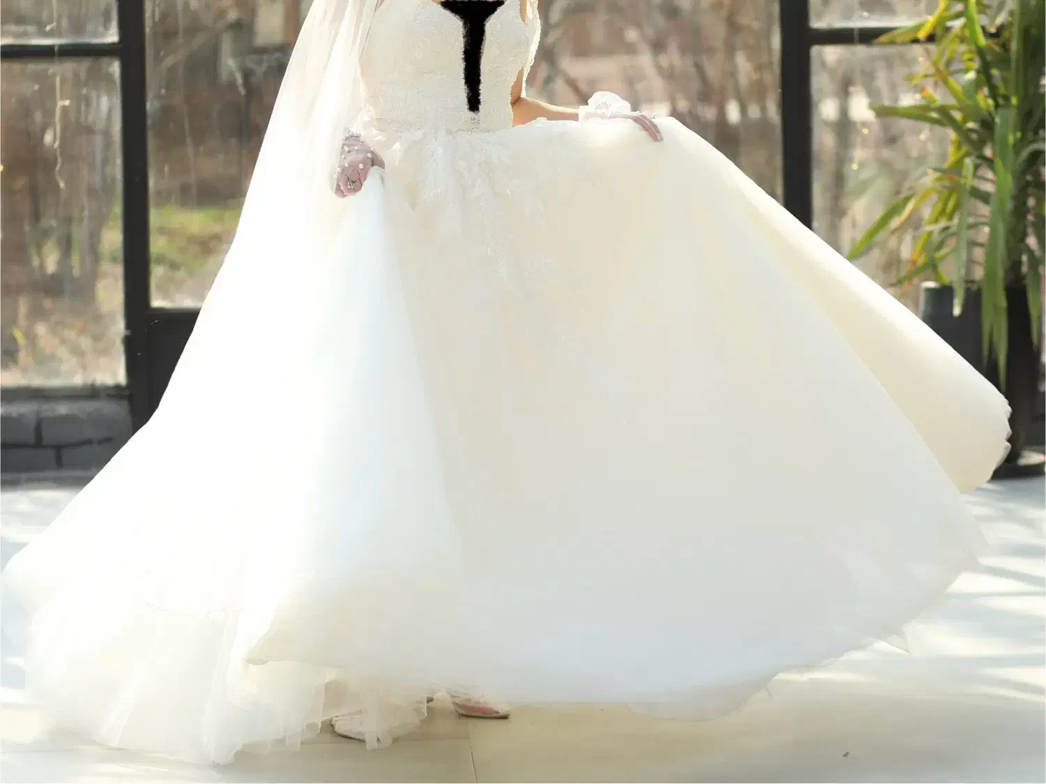 لباس عروس کاملا اروپایی با پارچه ی ترک|لباس|قم, میرزائیه|دیوار