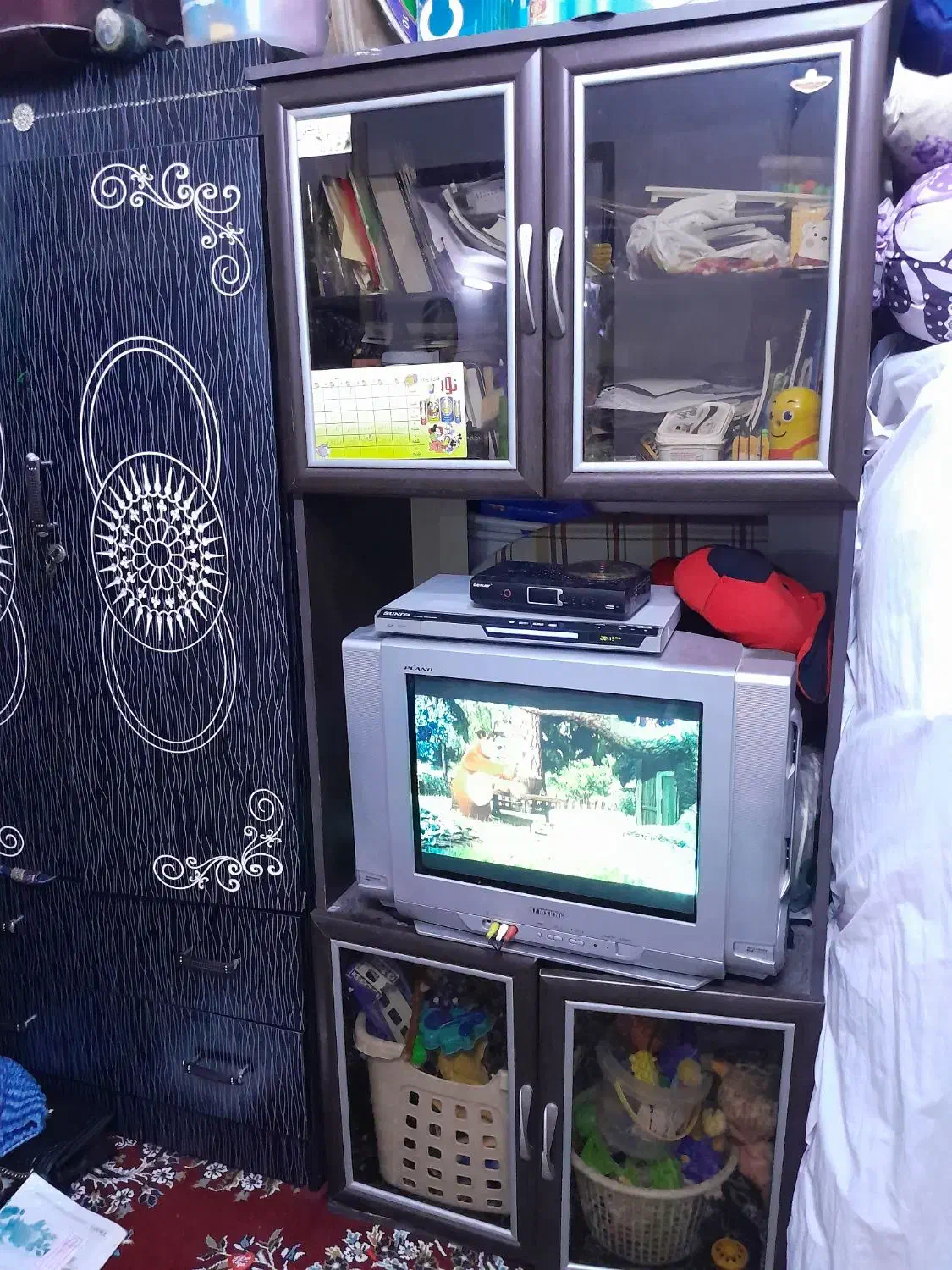 تلویزیون ۲۱ اینچ سامسونگ|تلویزیون و پروژکتور|قم, شهرک فاطمیه|دیوار