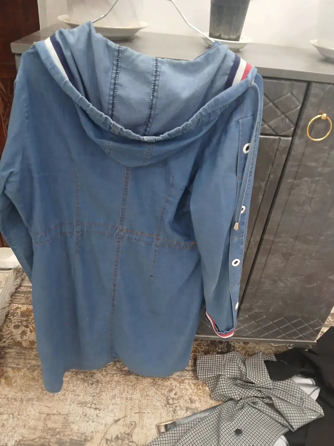 مانتو لی.تونیک مجلسی.کته تک|لباس|لالجین, |دیوار