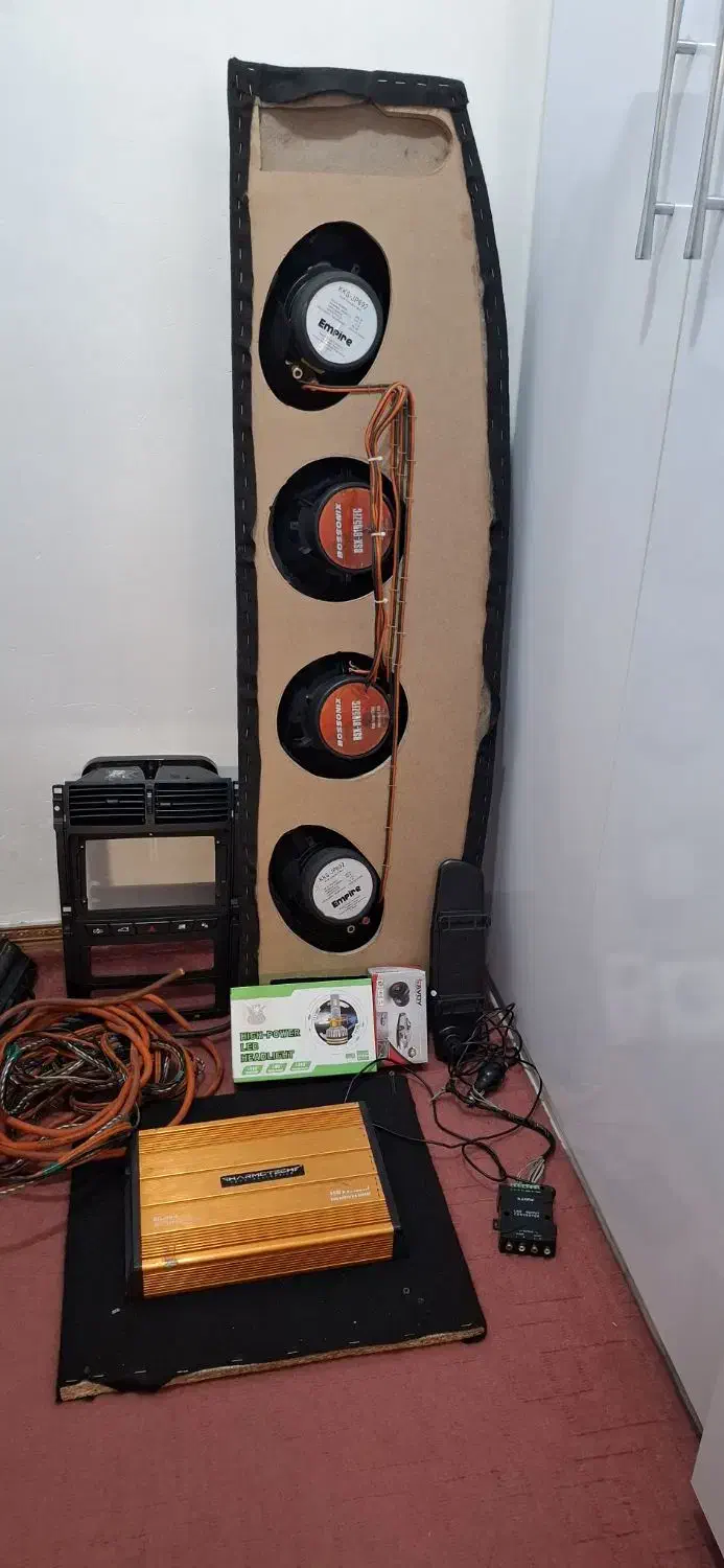 سیستم. دوربین. هدلایت باند آمپلی|قطعات یدکی و لوازم جانبی|کنگاور, |دیوار