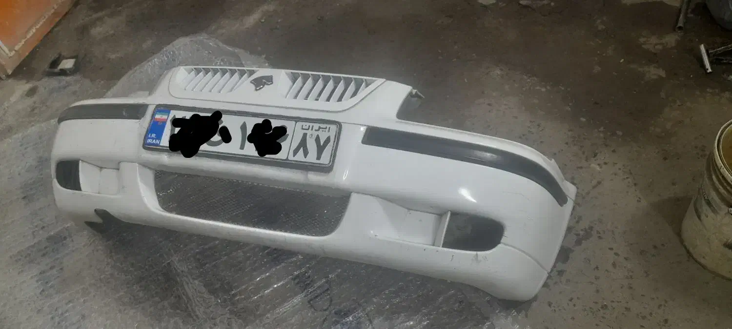 سپر سفید رنگ برای سمند|قطعات یدکی و لوازم جانبی|ایجرود, |دیوار