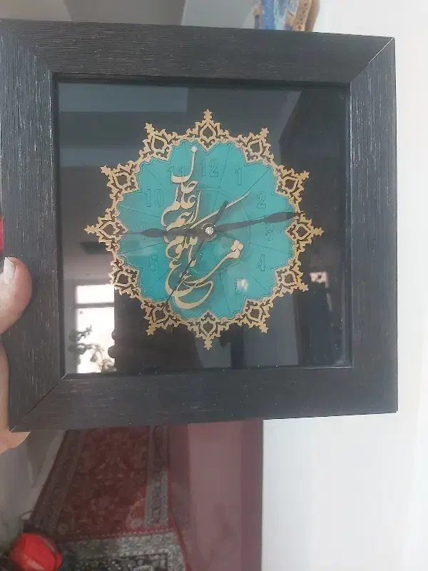 ساعت چوبی|ساعت دیواری و تزئینی|پاکدشت, پاکدشت (مامازند)|دیوار