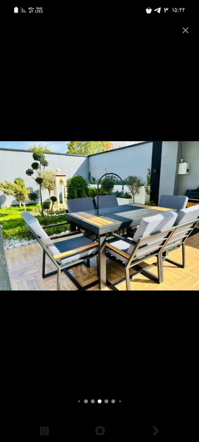 صندلی ویلایی مدل طاووسیه اتشدان پاف نیمکت|صندلی و نیمکت|محمدشهر, محمدشهر|دیوار