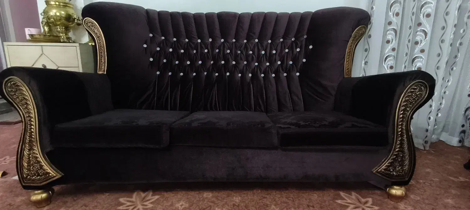 مبل راحتی 7 نفره با میز عسلی|مبلمان خانگی و میز عسلی|سقز, |دیوار