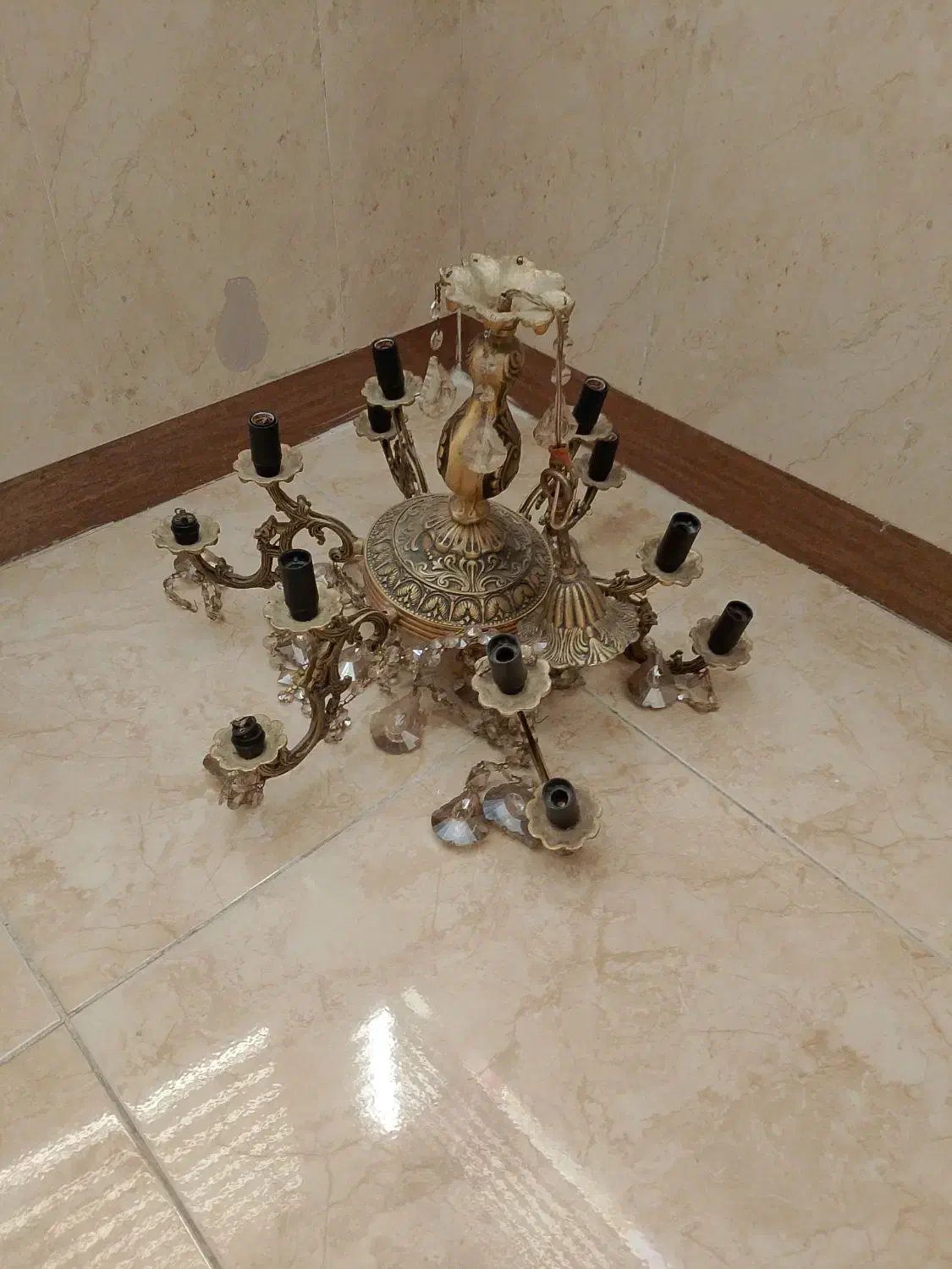 فروش لوستر ۱۲شعله|لوستر و چراغ آویز|بوکان, |دیوار