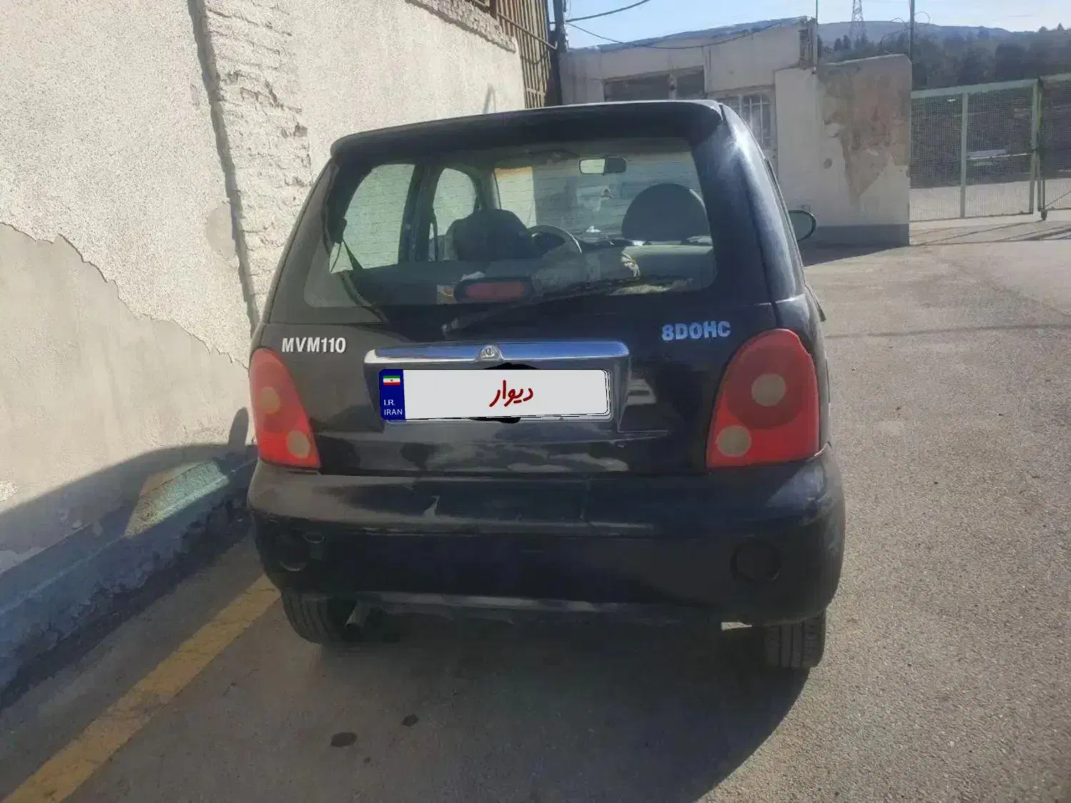 ام وی ام ۱۱۰|خودرو سواری و وانت|تهران, بوستان سرخه حصار|دیوار