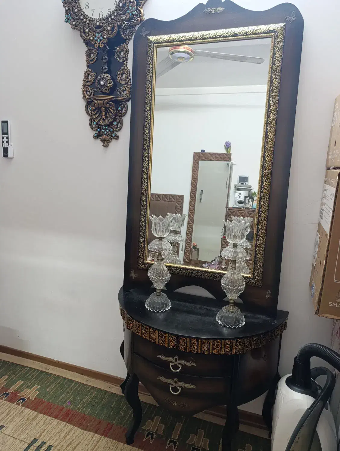 آینه کنسول|بوفه، ویترین، کنسول|گرگان, |دیوار