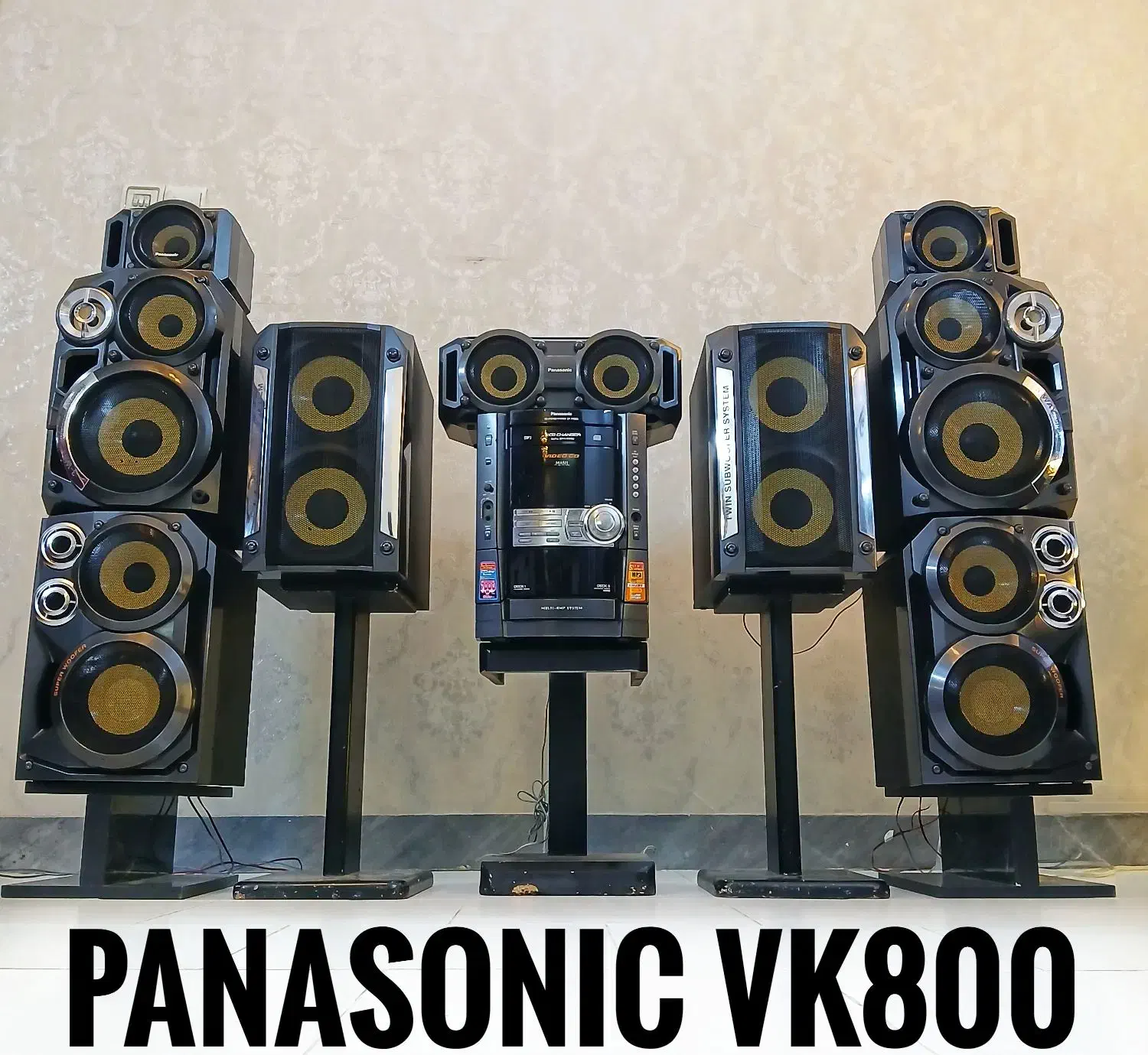 Panasonic vk800|سیستم صوتی خانگی|اسلامشهر, شهرک قائمیه|دیوار