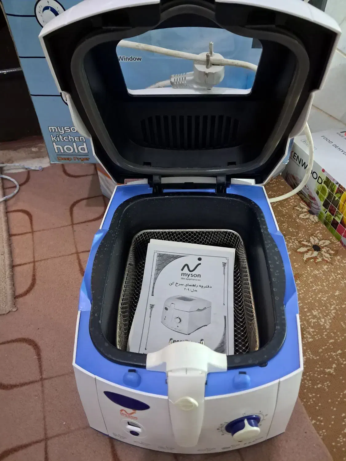 سرخ کن مایسون myson MDF-409T|اجاق گاز و لوازم برقی پختوپز|بیرجند, |دیوار