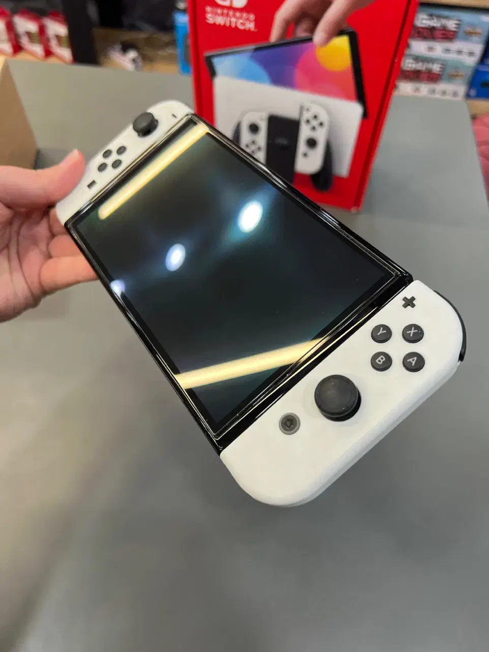 Nintendo switch OLED|کنسول، بازی ویدئویی و آنلاین|شیراز, ستارخان|دیوار