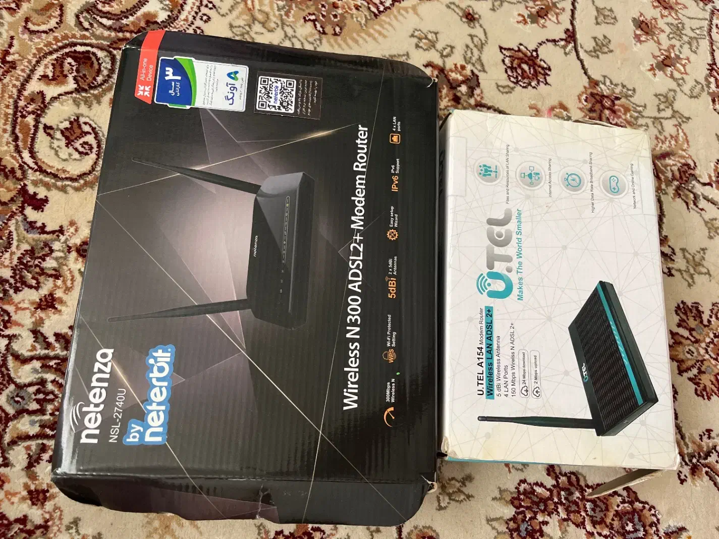 دو عدد مودم نو|مودم و تجهیزات شبکه|بروجرد, |دیوار