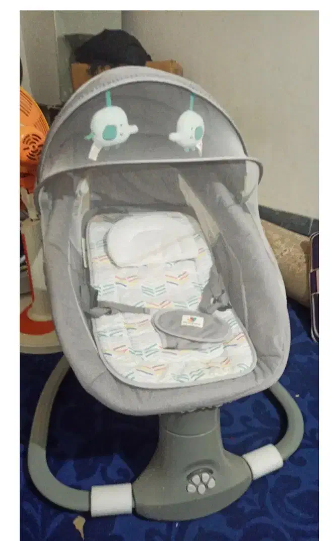 گهواره برقی وتشک ضد رفلاکس نوزاد|تخت و صندلی بچه|اندیمشک, |دیوار