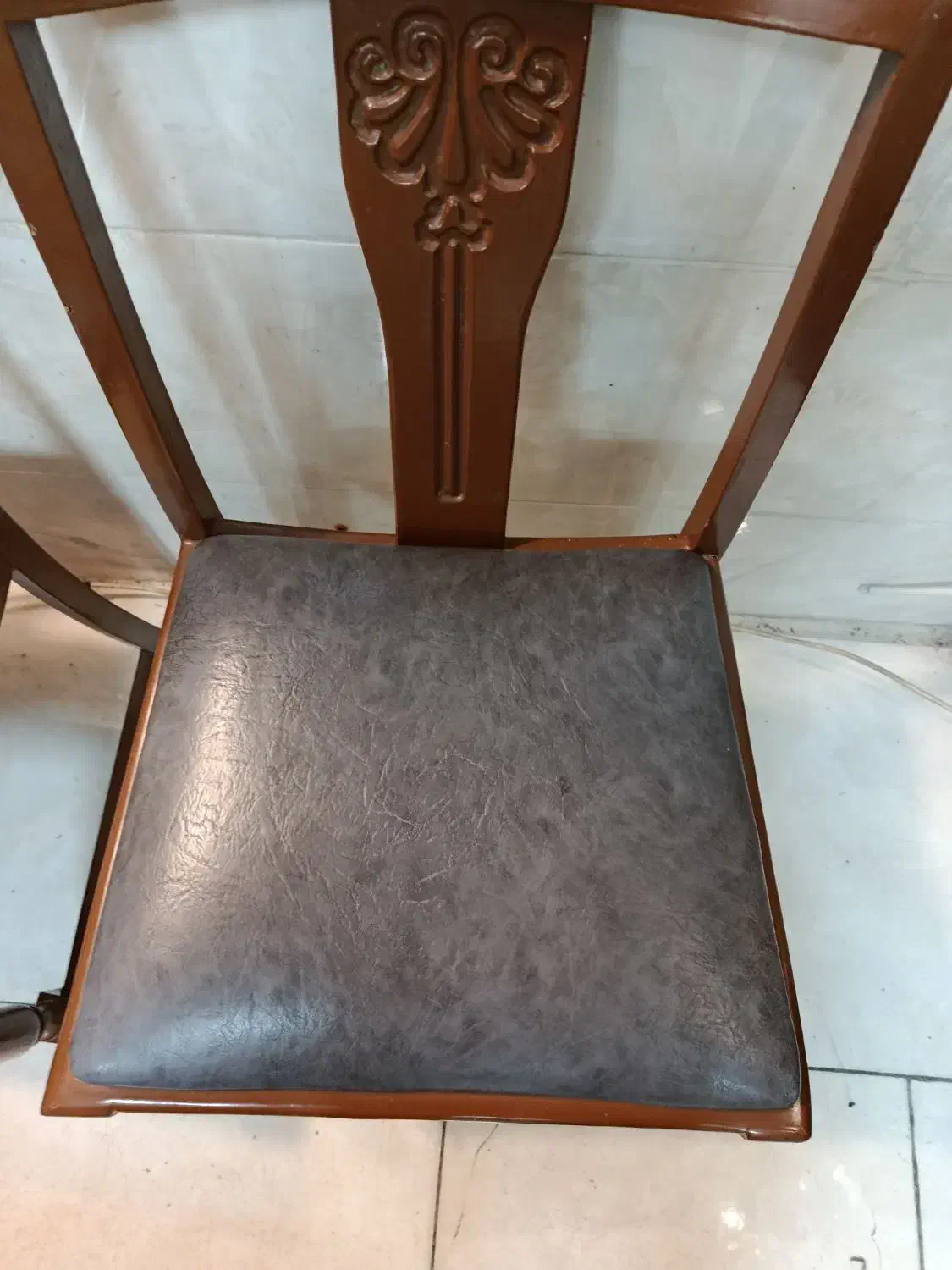 یک جفت صندلی چوبی چوب راش کاملا سالم|صندلی و نیمکت|کرج, گلشهر|دیوار