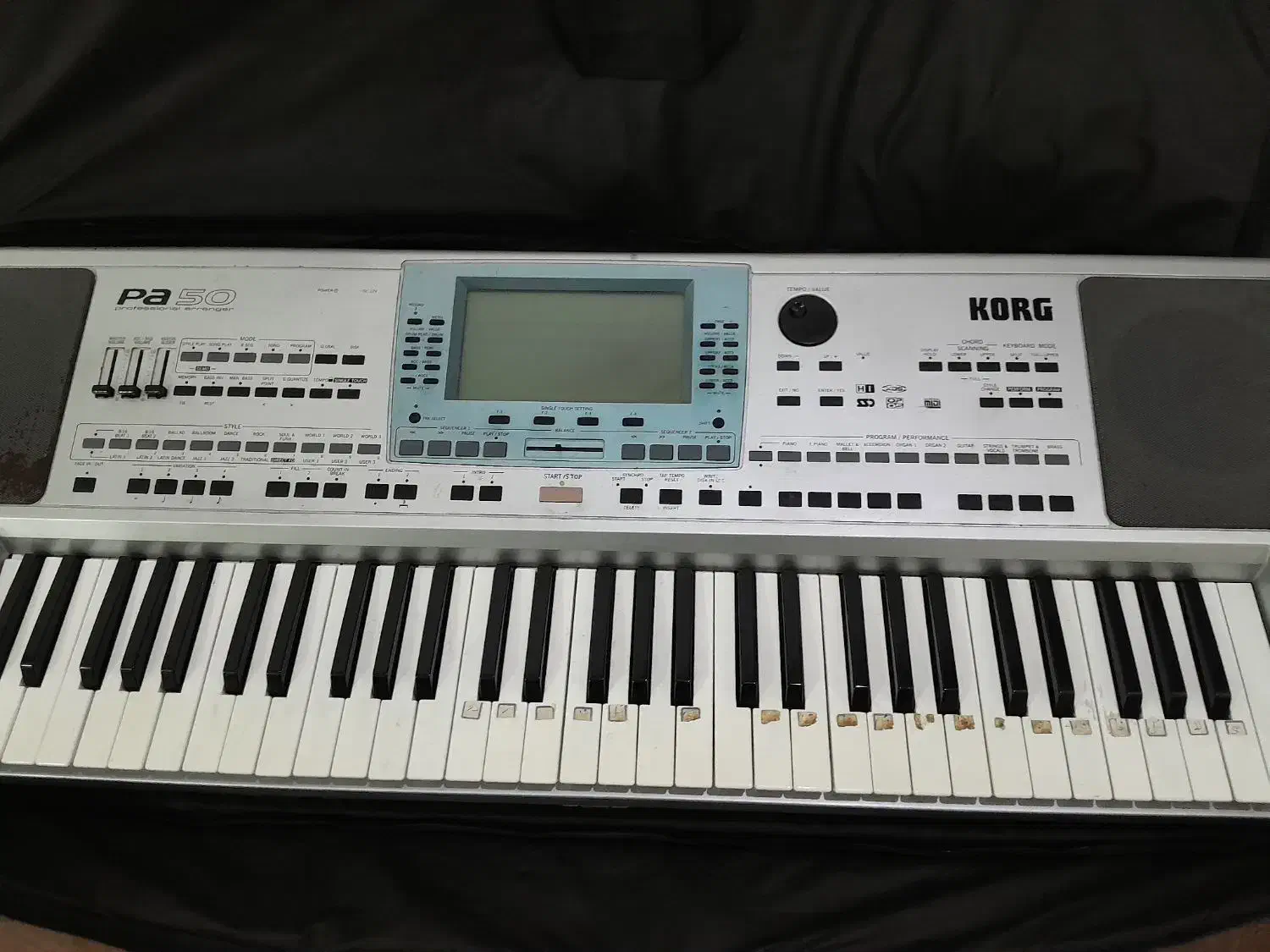 ارگ pa50  تبدیل ۸۰|پیانو، کیبورد، آکاردئون|علی‌آباد کتول, |دیوار