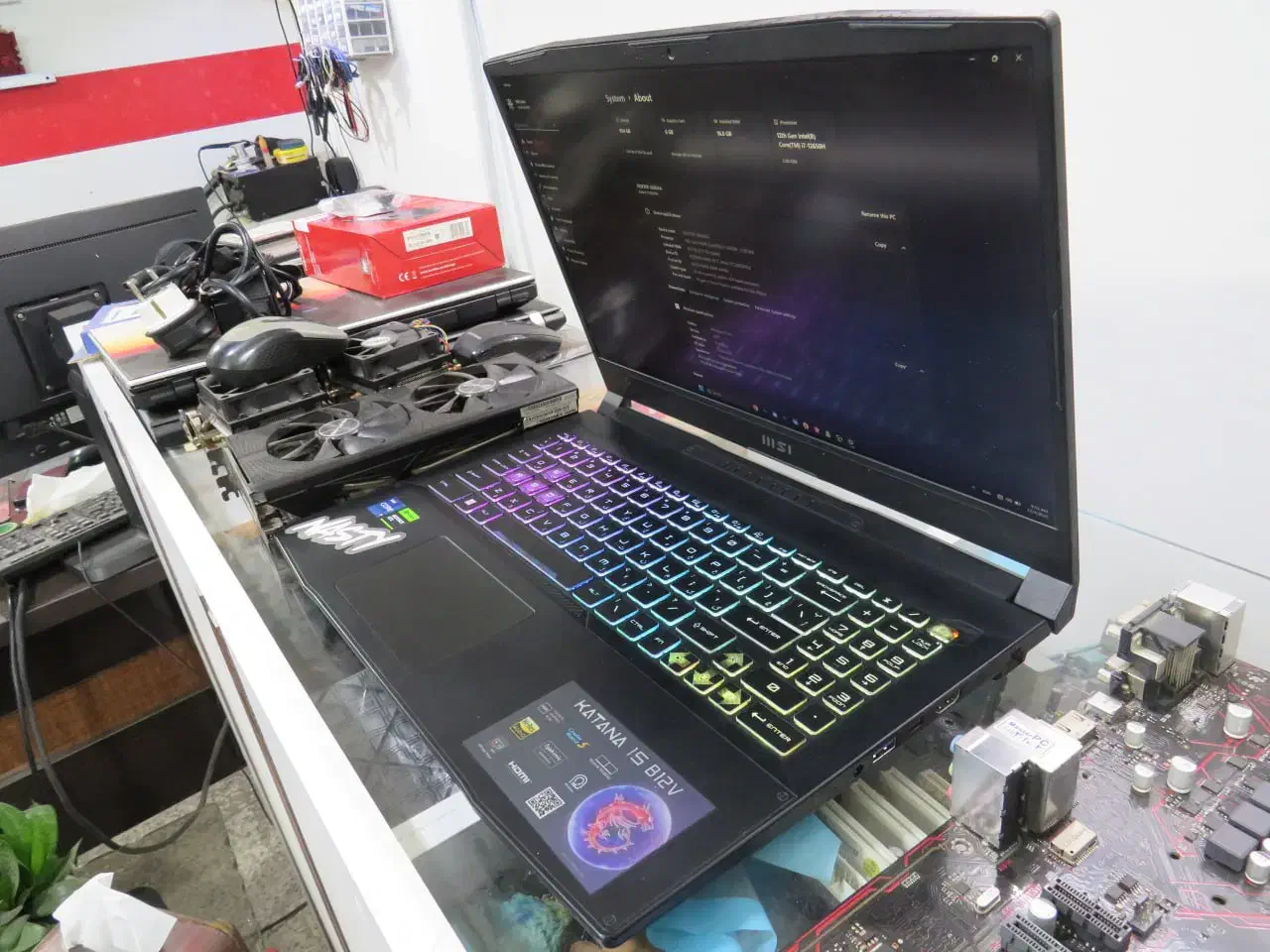 لپ تاپ گیمینگ  i7 RTX 4050|رایانه همراه|آمل, |دیوار