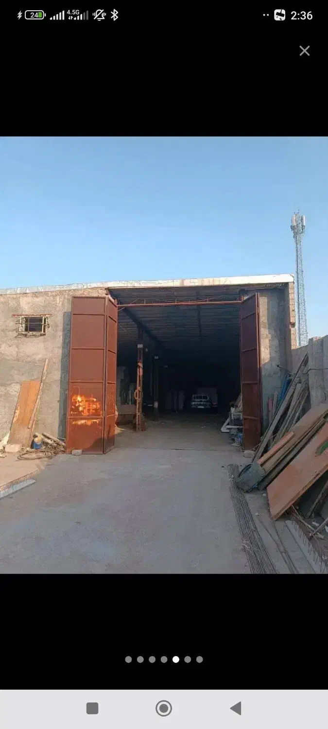 فروش گاراژ  با سوله ۸۵۰ متری  زرگان سر اصلی جاده|فروش زمین و ملک کلنگی|اهواز, فدک|دیوار