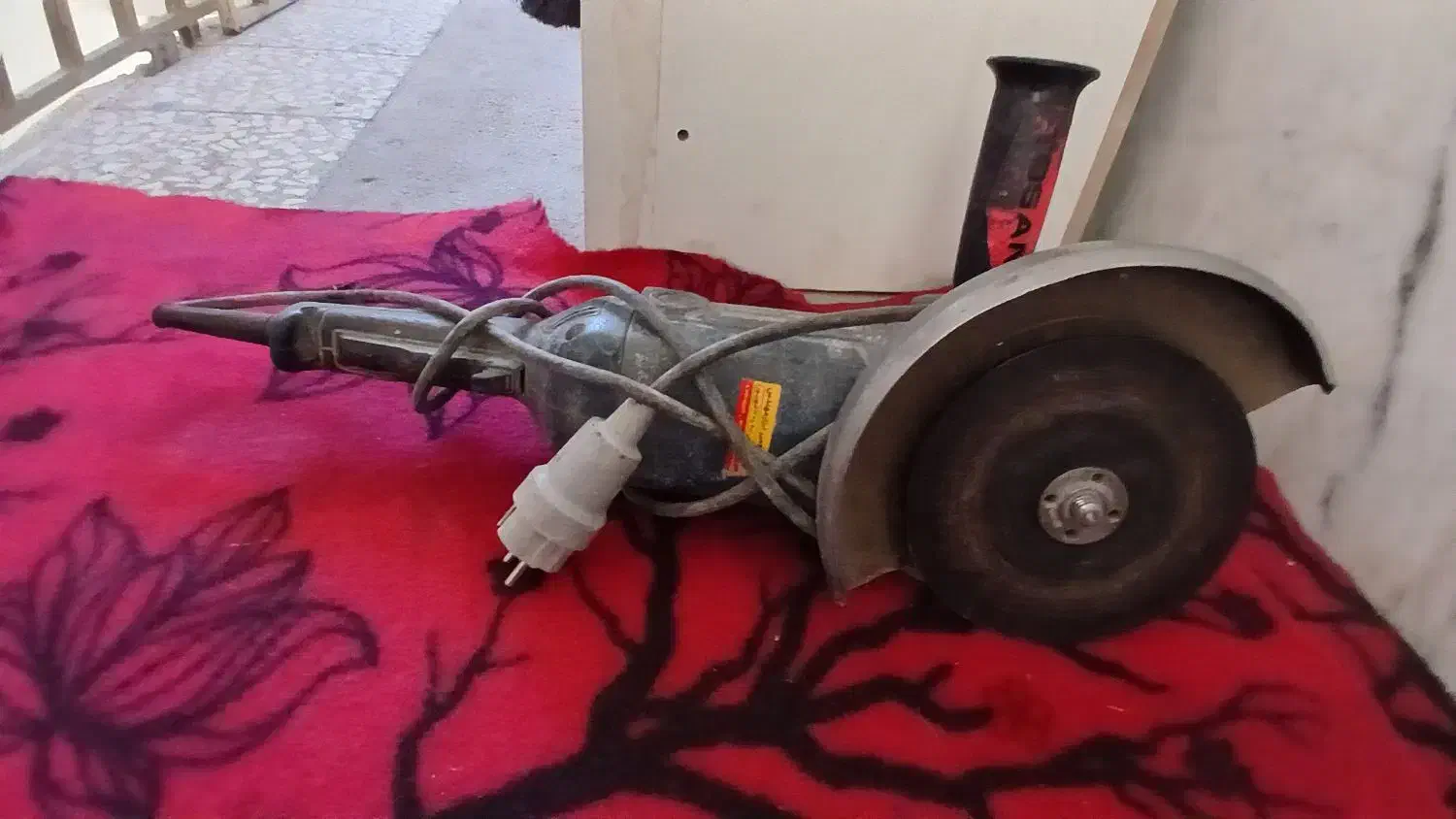 سنگ فرز  سیم سیار ده متری و تعدادی ابزار|ابزارآلات|کرمان, |دیوار