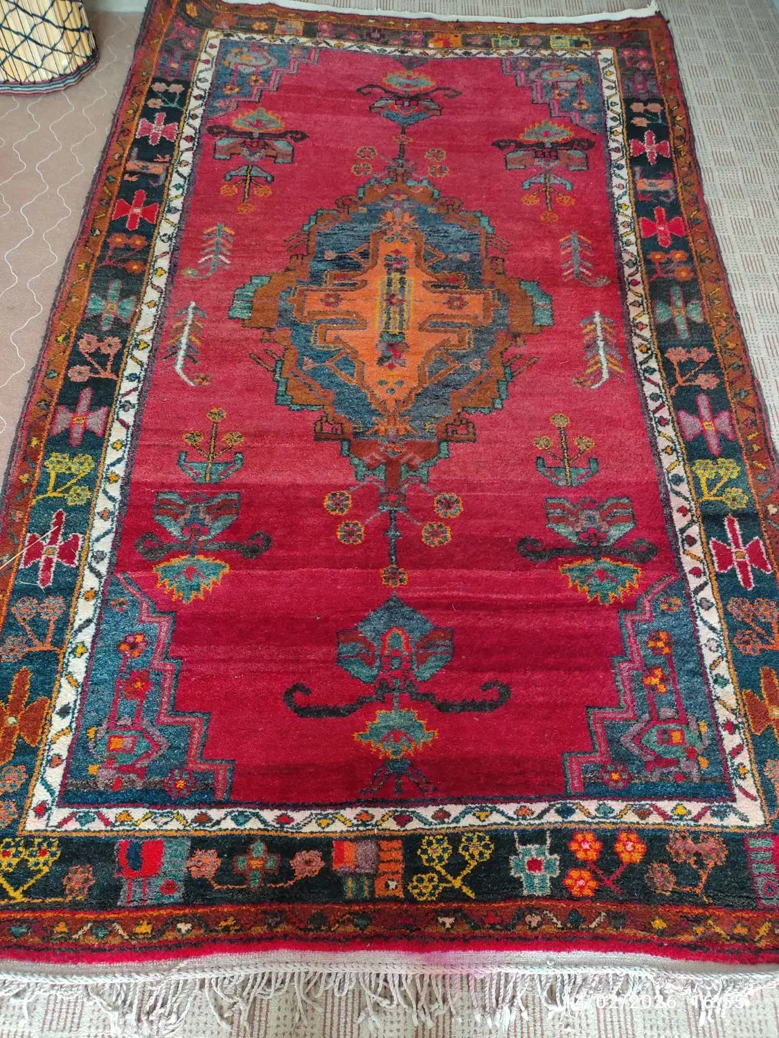 قالی قدیمی|فرش|ایلام, |دیوار