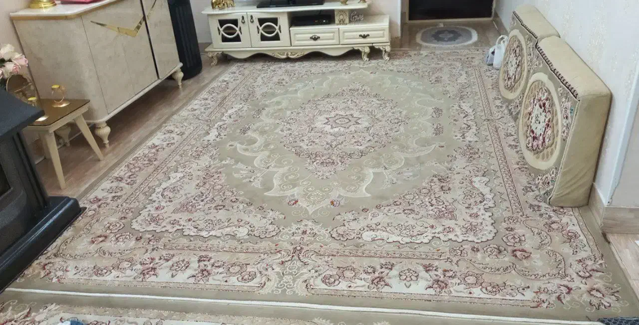 فرش 500 شانه گردویی هفت رنگ برجسته|فرش|قرچک, شهرک طلائیه|دیوار