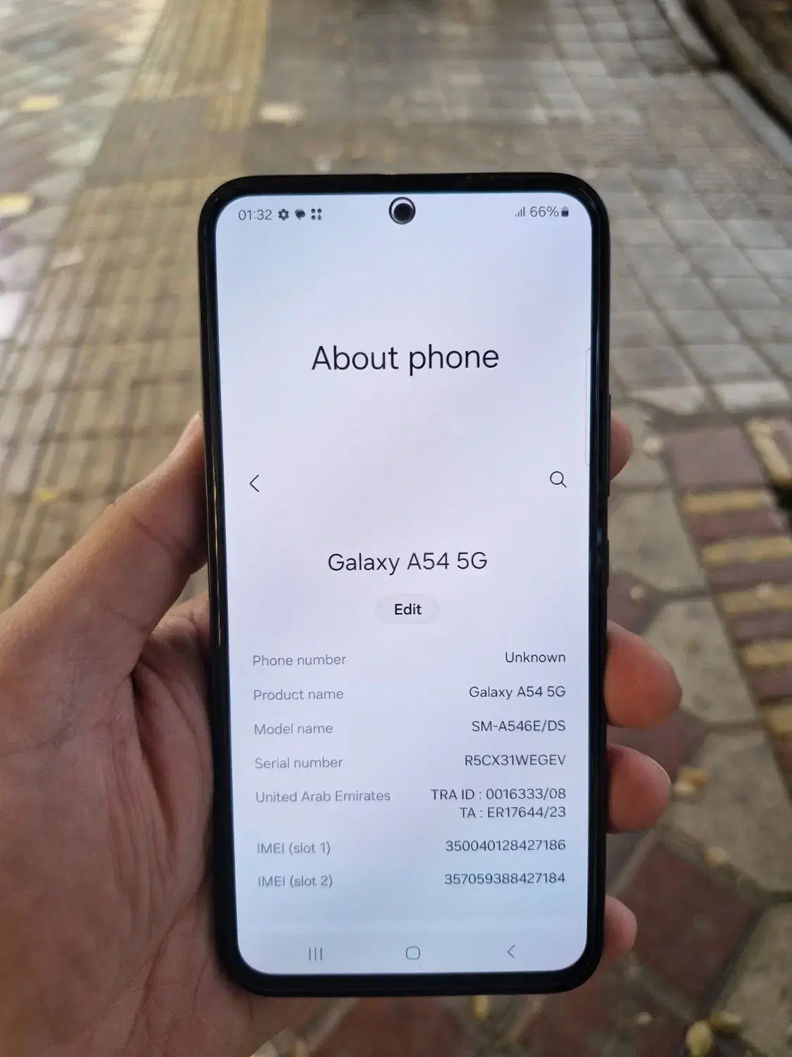 سامسونگ سامسونگ Galaxy A54 با حافظهٔ ۲۵۶ گیگابایت|موبایل|ری, دولت‌آباد|دیوار