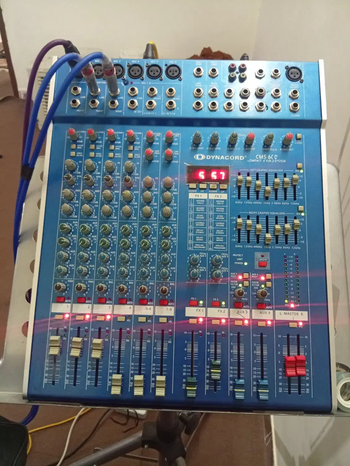 فروش میکسر دایناکورد 600|سیستم صوتی خانگی|شیراز, بید زرد|دیوار