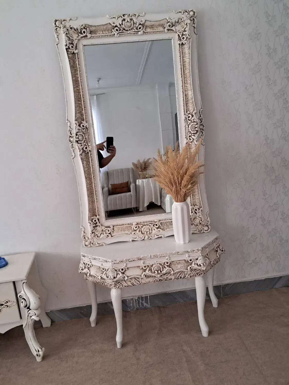 میزتلویزیون وآینه کنسول|میز تلویزیون|مریوان, |دیوار