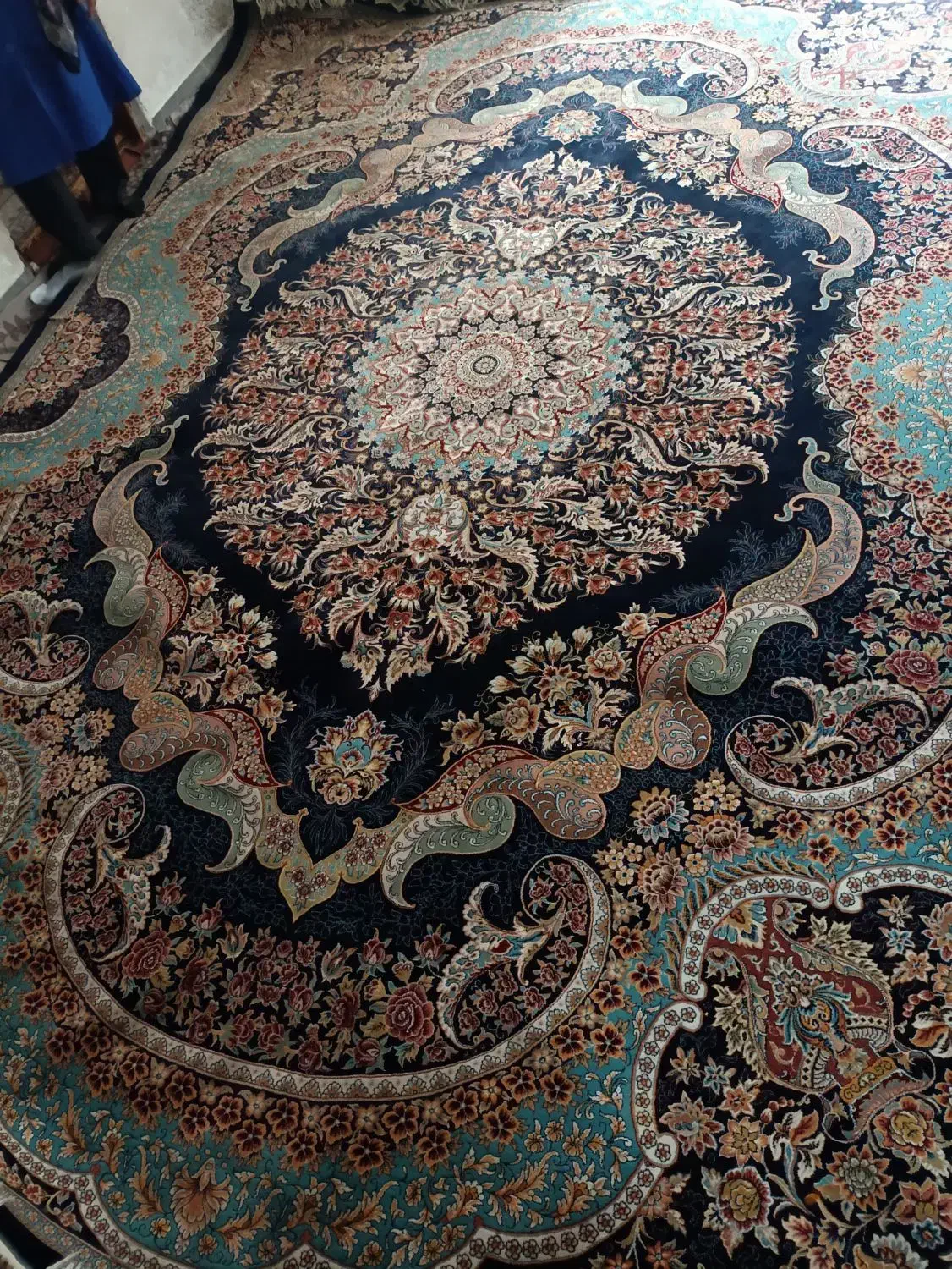 فرش ۱۲ متری وکابینت|فرش|کلاله, |دیوار