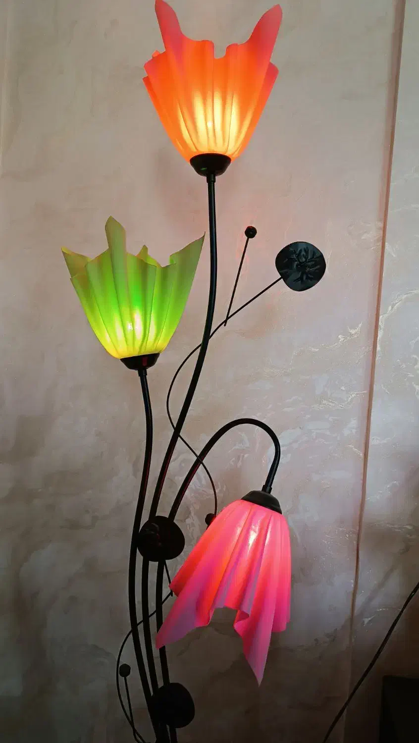 آباژور طرح لاله|چراغ خواب و آباژور|ارومیه, |دیوار