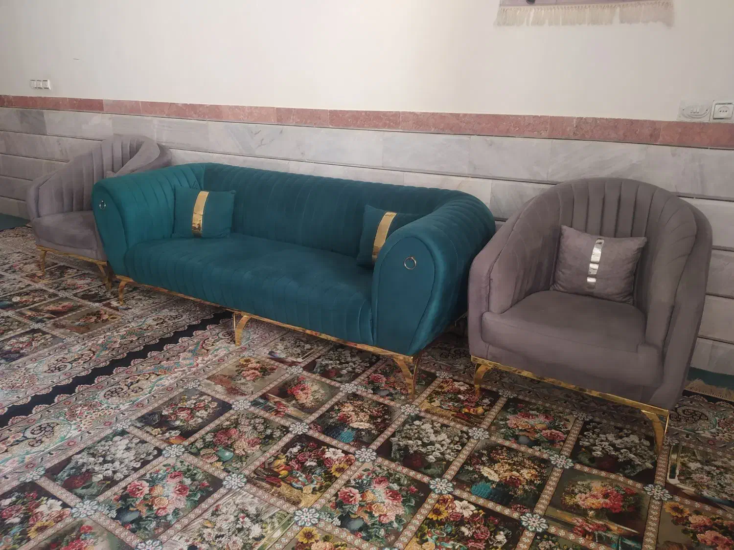 مبل7نفره|مبلمان خانگی و میز عسلی|کرمانشاه, |دیوار