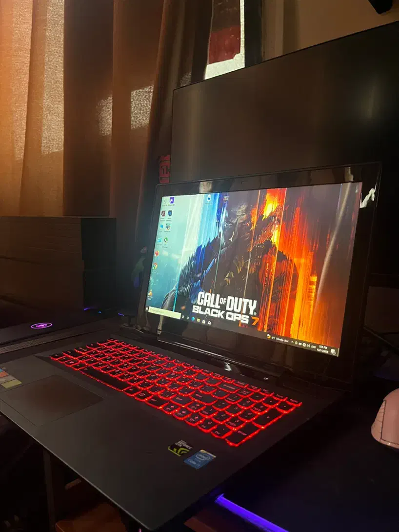 لپتاپ گیمینگ به شدت تمیز lenovo 4k gaming|رایانه همراه|تهران, ستارخان|دیوار