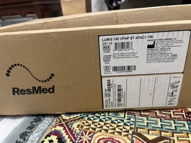 دستگاه تنفس ResMed Lumis 150 VPAP ST|پزشکی|تهران, مجیدیه|دیوار
