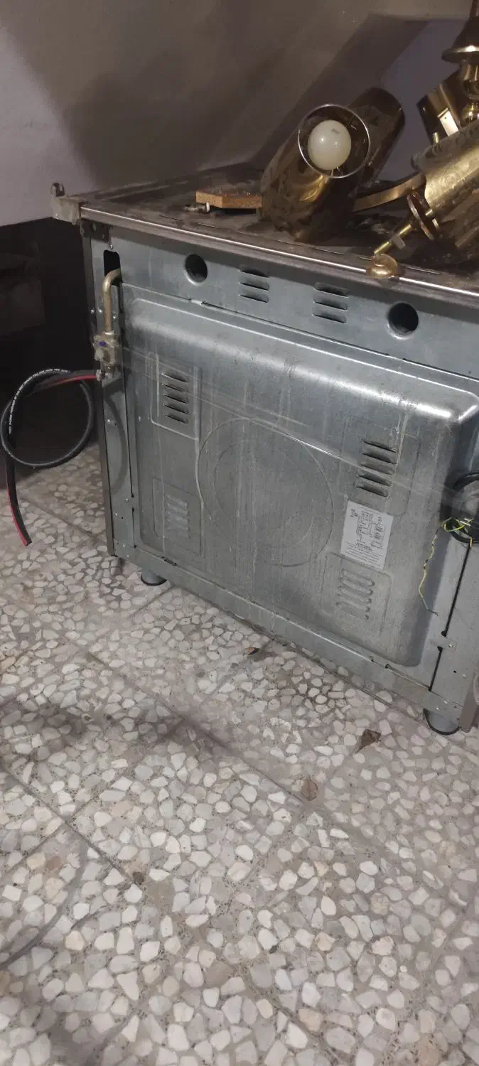 اجاق گاز پنج شعله استیل|اجاق گاز و لوازم برقی پختوپز|رشت, دیانتی|دیوار