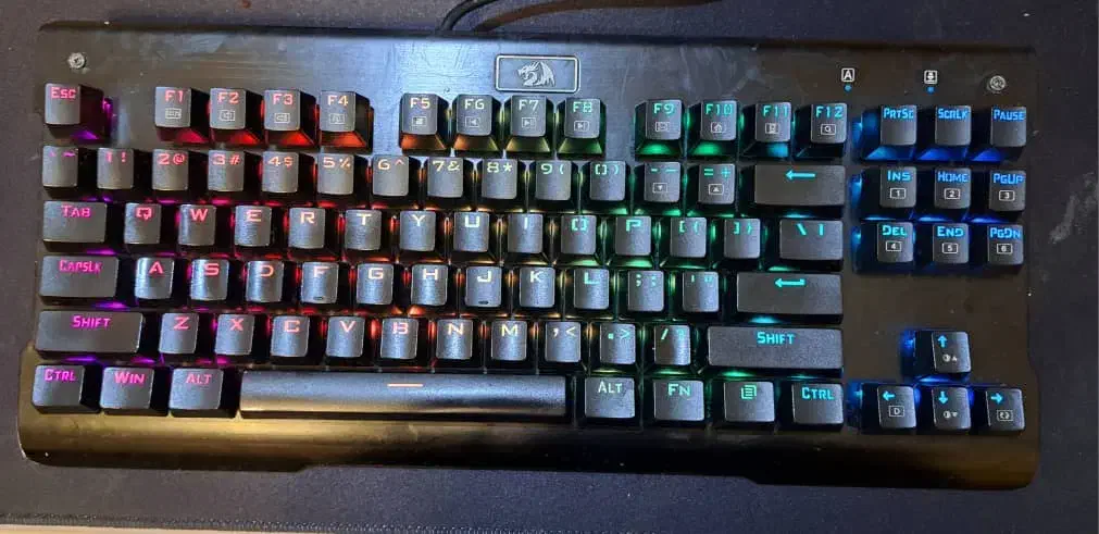 کیبورد ردراگون k561 redragon سوییچ آبی|قطعات و لوازم جانبی رایانه|تهران, امیرآباد|دیوار
