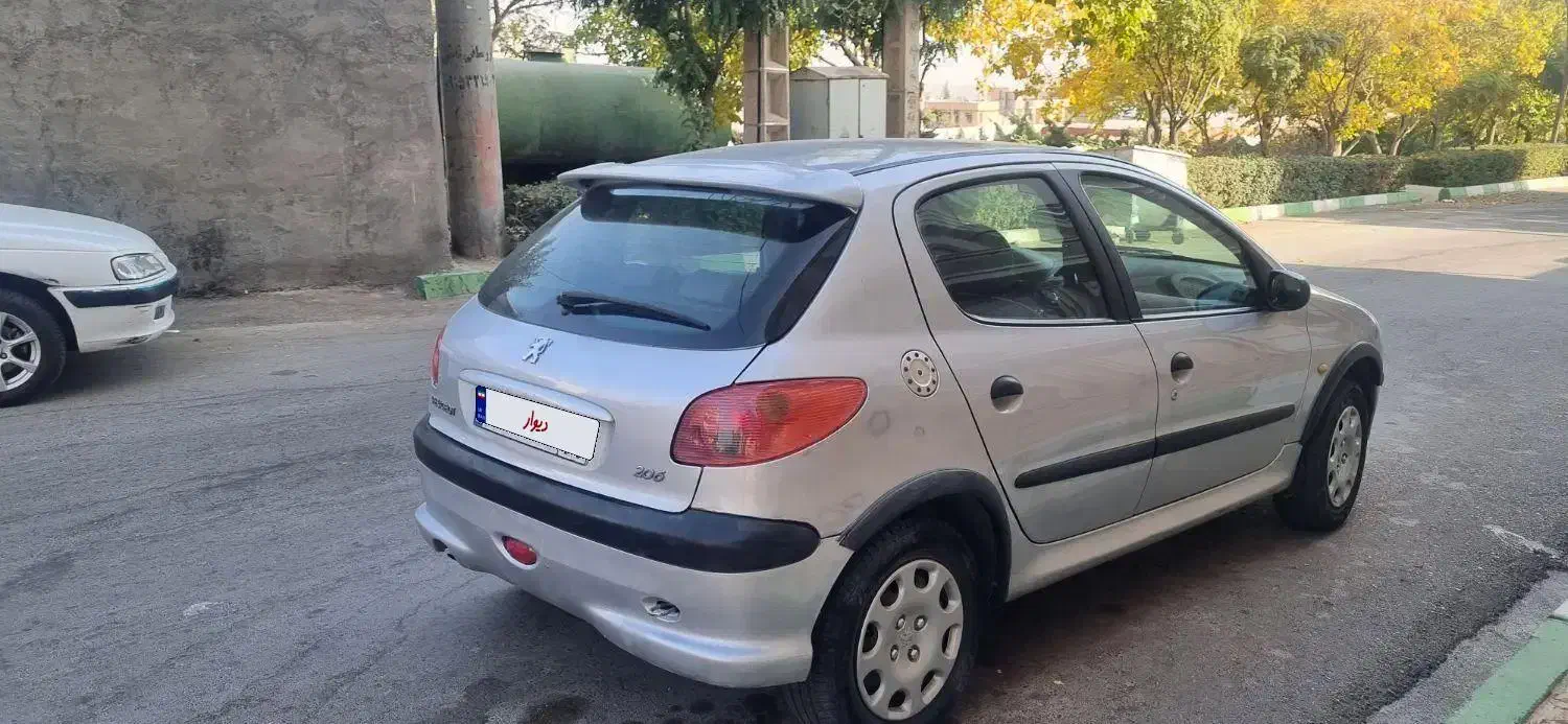 ۲۰۶ مدل ۸۷ بدون رنگ|خودرو سواری و وانت|طرقبه, |دیوار