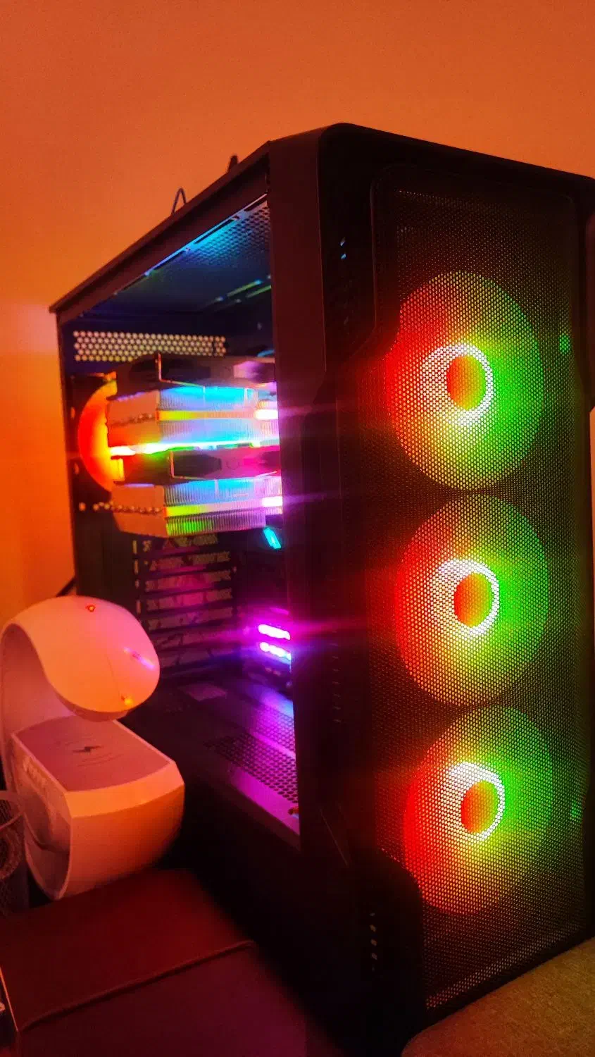 معاوضه کیس گیمینگ با لپ تاپ|رایانه رومیزی|ملایر, |دیوار