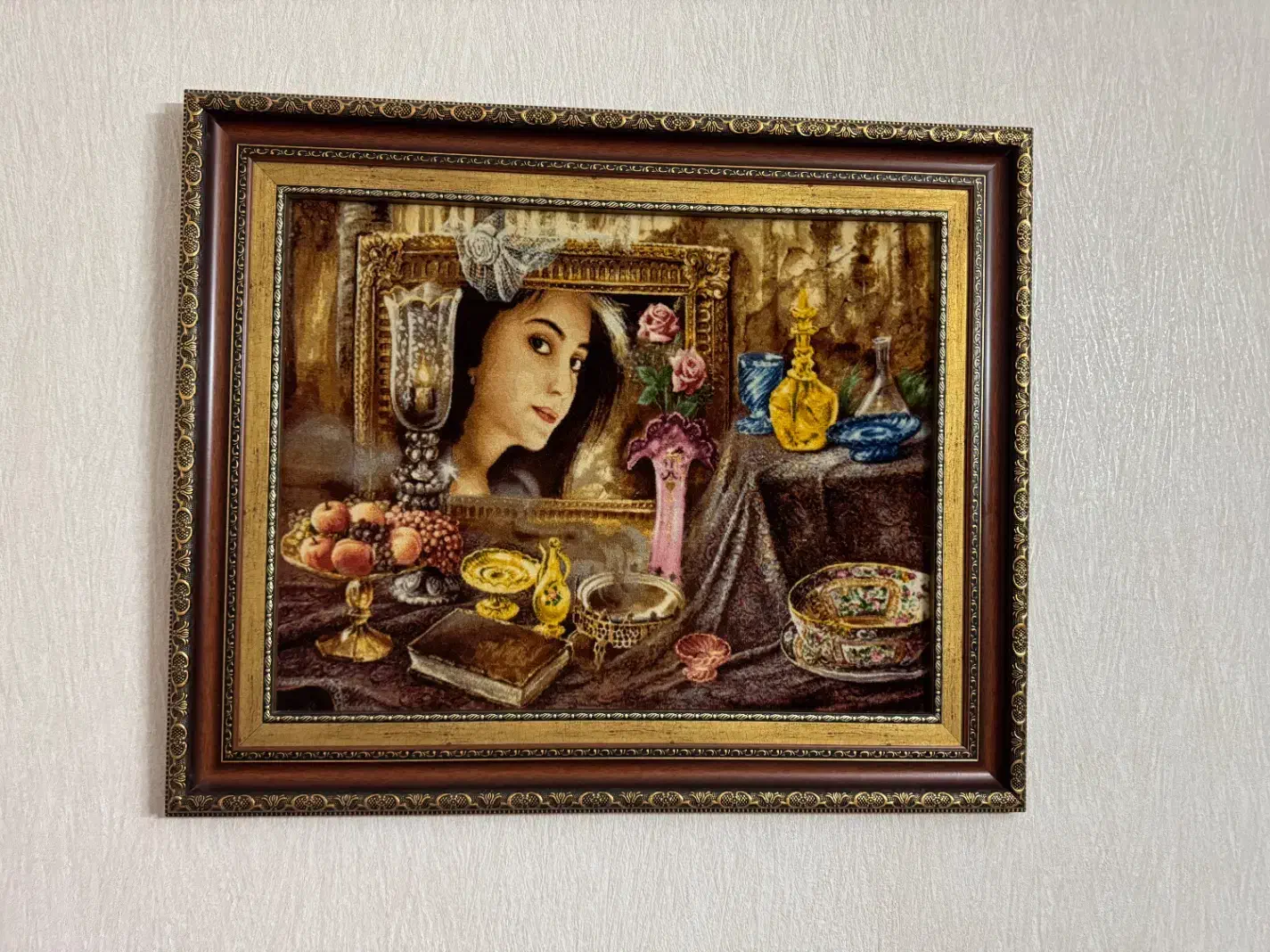 تابلو فرش دستبافتو|تابلو فرش|گرگان, |دیوار