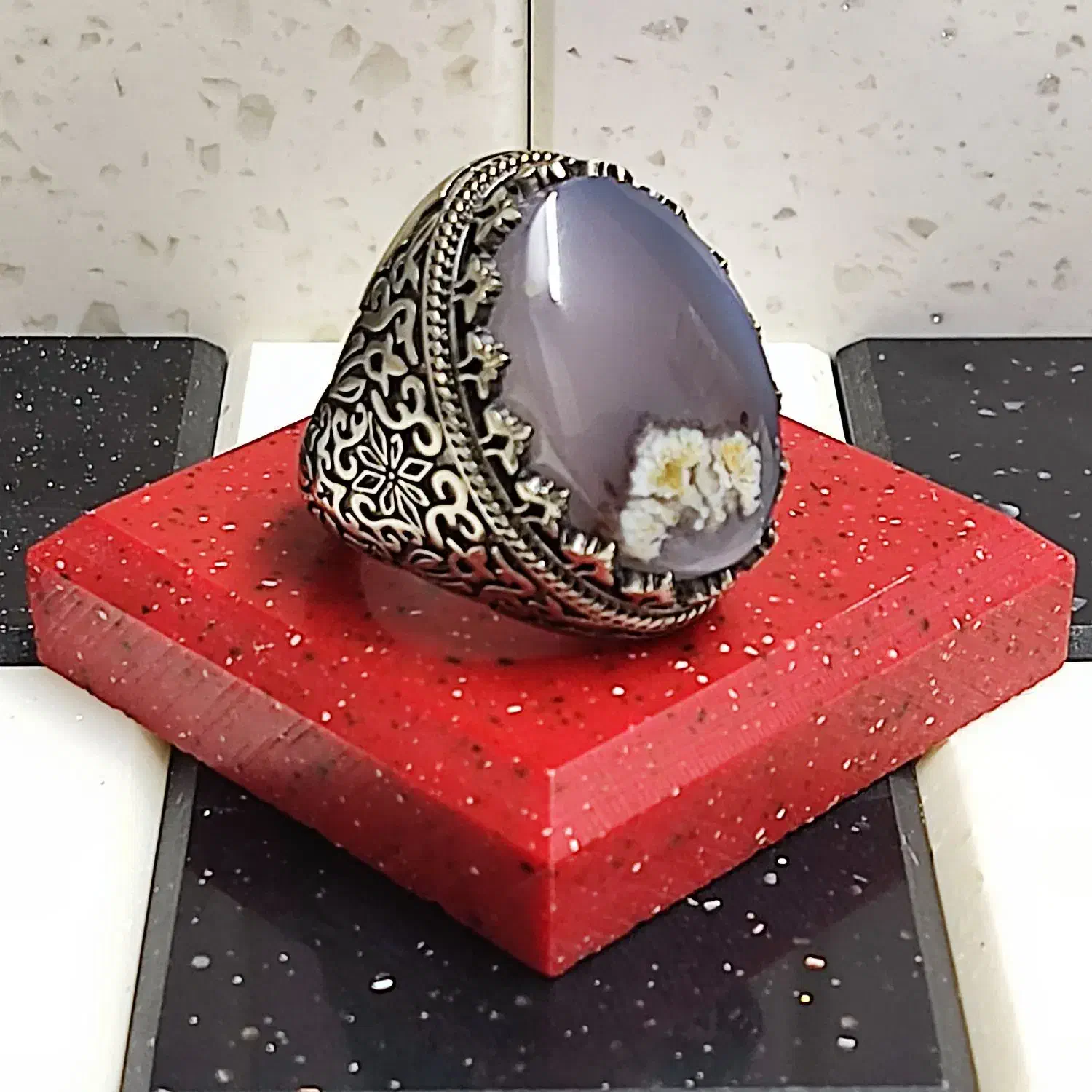 شجر با سنگ های معدنی -رکاب ورشو (نقره نیست)|بدلیجات|پاکدشت, پاکدشت (مامازند)|دیوار